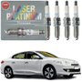 Jogo Vela Ignição original NGK Renault Fluence 2.0 16v Turbo 2013 a 2014