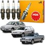 Jogo Vela Ignição original NGK Volkswagen Gol G3 Parati G3 Saveiro G3 1.6 Flex