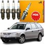 Jogo Vela Ignição original NGK Volkswagen Gol G3 Parati G3 Saveiro G3 1.6 Flex