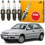 Jogo Vela Ignição original NGK Volkswagen Gol G3 Parati G3 Saveiro G3 1.6 Flex
