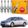 Jogo Vela Ignição original NGK Honda Accord 2.0 16v Gasolina 2005 a 2009
