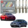Jogo Vela Ignição Platinum NGK Volkswagen Fusca Golf Jetta Tiguan Audi A3