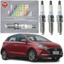Jogo Vela Iridium NGK Hyundai Hb20 1.0 12v 3cil Turbo 2017 a 2022