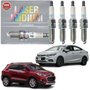 Jogo Vela Iridium Ngk Chevrolet Cruze Tracker 1.4 16v Turbo