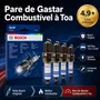 Jogo Velas Fox Gol Saveiro G4 G5 G6 1.0 1.6 8v Flex Bosch