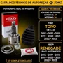 Junta Homocinetica Roda Fiat Toro 1.8 2.0 Jeep Renegade 1.8 