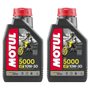 KIT 02 OLEO 10W30 4 TEMPO 5000 MOTUL KIT 02 OLEO 10W30 4 TEMPO 5000 MOTUL