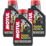 KIT 03 OLEO 10W30 4 TEMPO 5000 MOTUL KIT 03 OLEO 10W30 4 TEMPO 5000 MOTUL