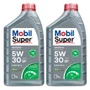 Kit 2 Óleos Motor 5w30 Dexos Sintético Mobil D1 Lubrificante Kit 2 Óleos Motor 5w30 Dexos Sintético Mobil D1 Lubrificante