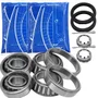 Kit 2 Rolamentos Roda Traseira Skf Corsa Classic Celta Agil