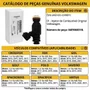 Kit 4 Bico Injetor Polo / Virtus 1.6 16v Orig. Vw 04e906031b Bico Injetor Tsi