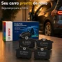 Kit 4 Pastilha Freio Traseira T-cross Nivus Original Bosch