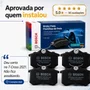 Kit 4 Pastilha Freio Traseira T-cross Nivus Original Bosch