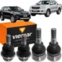 Kit 4 Pivô Viemar Superior Inferior Hilux Sw4 2005 Ate 2022