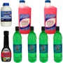 KIT ADITIVO GENUINA AGUA  LIMPA RADIADOR E SELANTE LIQUIDO