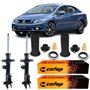 Kit Amortecedor Dianteiro Cofap Civic G9 1.8 2012 a 2016