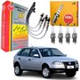 Kit Cabo E Vela Ngk Volkswagen Gol Polo Fox Saveiro Golf