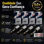 Kit Com 04 Bico Injetor Polo Golf Vírtus Taos 1.4 Tsi Bosch Padrão