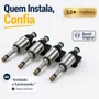 Kit Com 04 Bico Injetor Polo Golf Vírtus Taos 1.4 Tsi Bosch Padrão