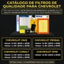 Kit De Filtros Chevrolet Cobalt Onix Prisma Spin 1.0 E 1.4