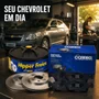 Kit Disco Pastilha Dianteiro Chevrolet Cobalt Onix E Prisma