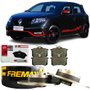 Kit Freio Traseiro Disco E Pastilha Ceramica Sandero 2.0 Rs