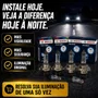 Kit Lampada Farol Alto Baixo E Lanterna Foco Duplo H1 H7 T10