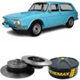KIT PAR DISCO FREMAX FUSCA BRASILIA