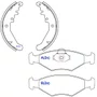 Kit Pastilha Dianteira Sapata Traseira Syl Palio Siena