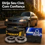 Kit Pastilha E Disco Dianteiro Honda Civic 1997 A 2006