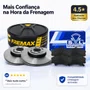 Kit Pastilha E Disco Dianteiro Honda Civic 1997 A 2006