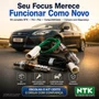 Kit Sonda Lambda Pré E Pós Ntk Para Ford Focus 2010 A 2019