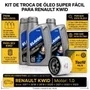 Kit Troca De Óleo Renault Kwid 1.0 3 Cilindros 2017 Á 2023
