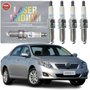 Jogo Vela Iridium Ngk Toyota Corolla 1.8 16v 2008 A 2011
