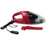 Mini Aspirador Pó Automotivo Portátil 12v Vermelho