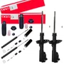 PAR AMORTECEDOR DIANTEIRO TRASEIRO KYB + KIT HONDA FIT CITY 09/14