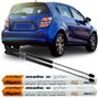 Par Amortecedor Mola Gás Tampa Traseira Gm Agile Sonic
