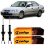 Par Amortecedor Traseiro Cofap Honda Civic 1.6 1996 A 2000