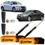 PAR AMORTECEDOR TRASEIRO COFAP + KIT CRUZE 11/16