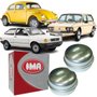 Par Calota Cubo Roda Traseira Volkswagen Brasília Fusca Gol  Par Calota Cubo Roda Traseira Volkswagen Brasília Fusca Gol