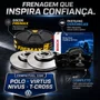 Par De Disco E Pastilha Freio Dianteiro Nivus Virtus 1.0 Tsi