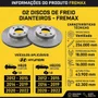Par Disco De Freio Dianteiro Hb20 1.0 2016 2017 2018 2019