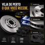 Par Disco E Pastilha Freio Vw Gol Saveiro Parati G2 G3 G4