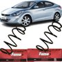 Par Mola Suspensão Dianteira Hyundai Elantra 1.8 16v 2012