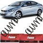 Par Mola Traseira Fama Hyundai Elantra 1.8 2011 2012 2013