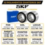 Par Rolamento De Roda Diant. Gol Saveiro G1 G2 G3 G4 G5 Skf
