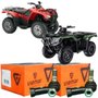  Par Terminal Direção Externo Viemar Honda Fourtrax Trx 420