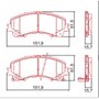 Pastilha De Freio Dianteira Cerâmica Ferodo S10 Trailblazer