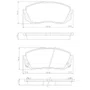 Pastilha De Freio Dianteira Frasle Cerâmica Ix35 T6 Sportage