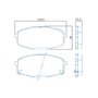 Pastilha De Freio Dianteiro Hyundai I30 Kia Cerato Sportage
